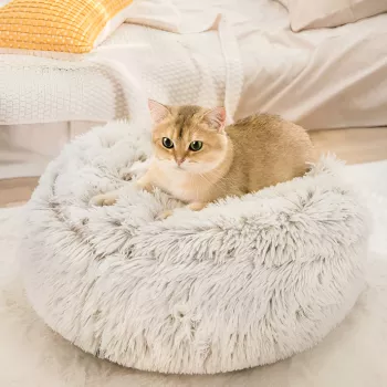 Washable Plush Pet Sleeping Mat for Cats & Small Dogs