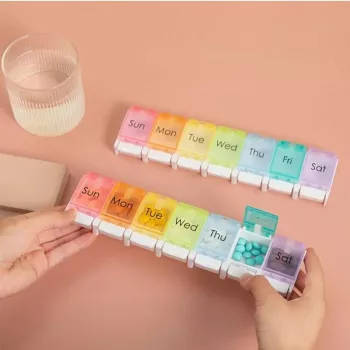 Weekly Travel Pill Organizer: Easy Dosing Anywhere