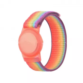 Nylon AirTag Wristband for Kids: Secure, Scratch-Safe