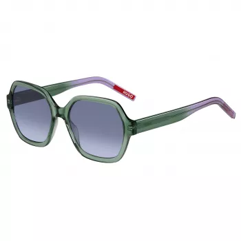 Hugo Boss Green Acetate Polarized Sunglasses: UV Style