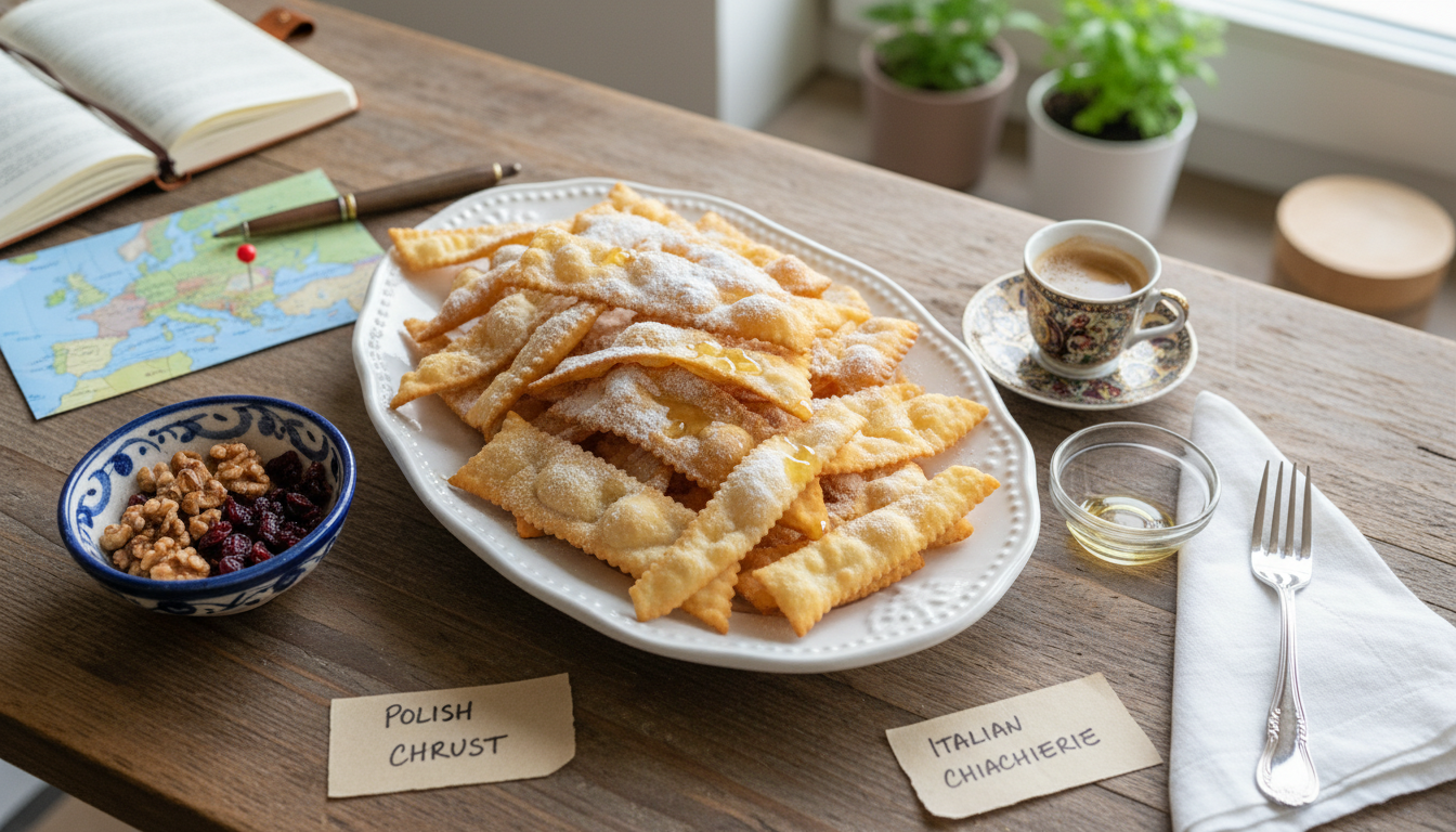 Angel Wings: Polish Chrust or Italian Chiacchiere?