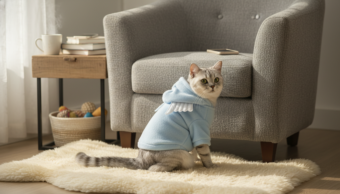 Angel Wings Plush Pet Hoodie: Fit, Care & Safety Tips