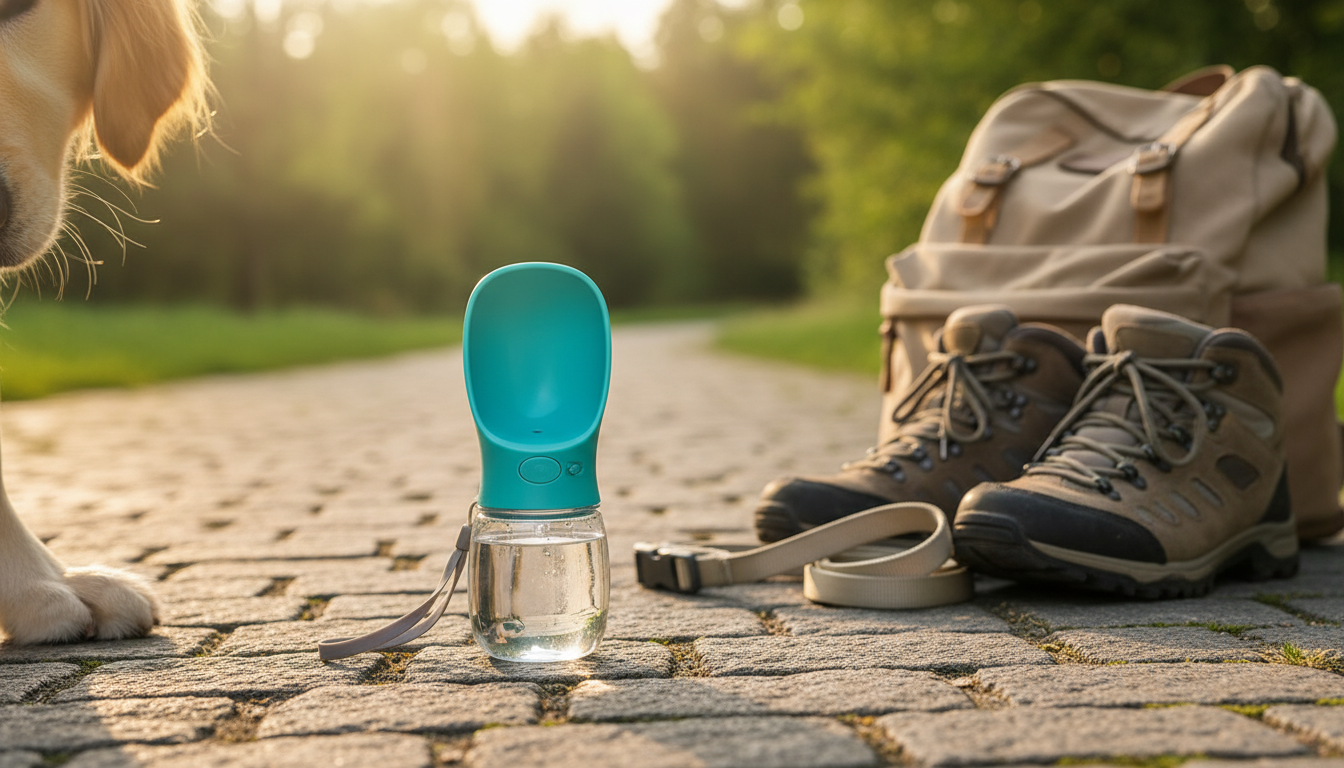 Portable Pet Water Bottle: Hydration for Walks & Travel