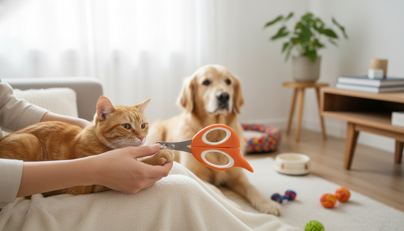 Trim Pet Nails Safely at Home With a Pro Nail Clipper
