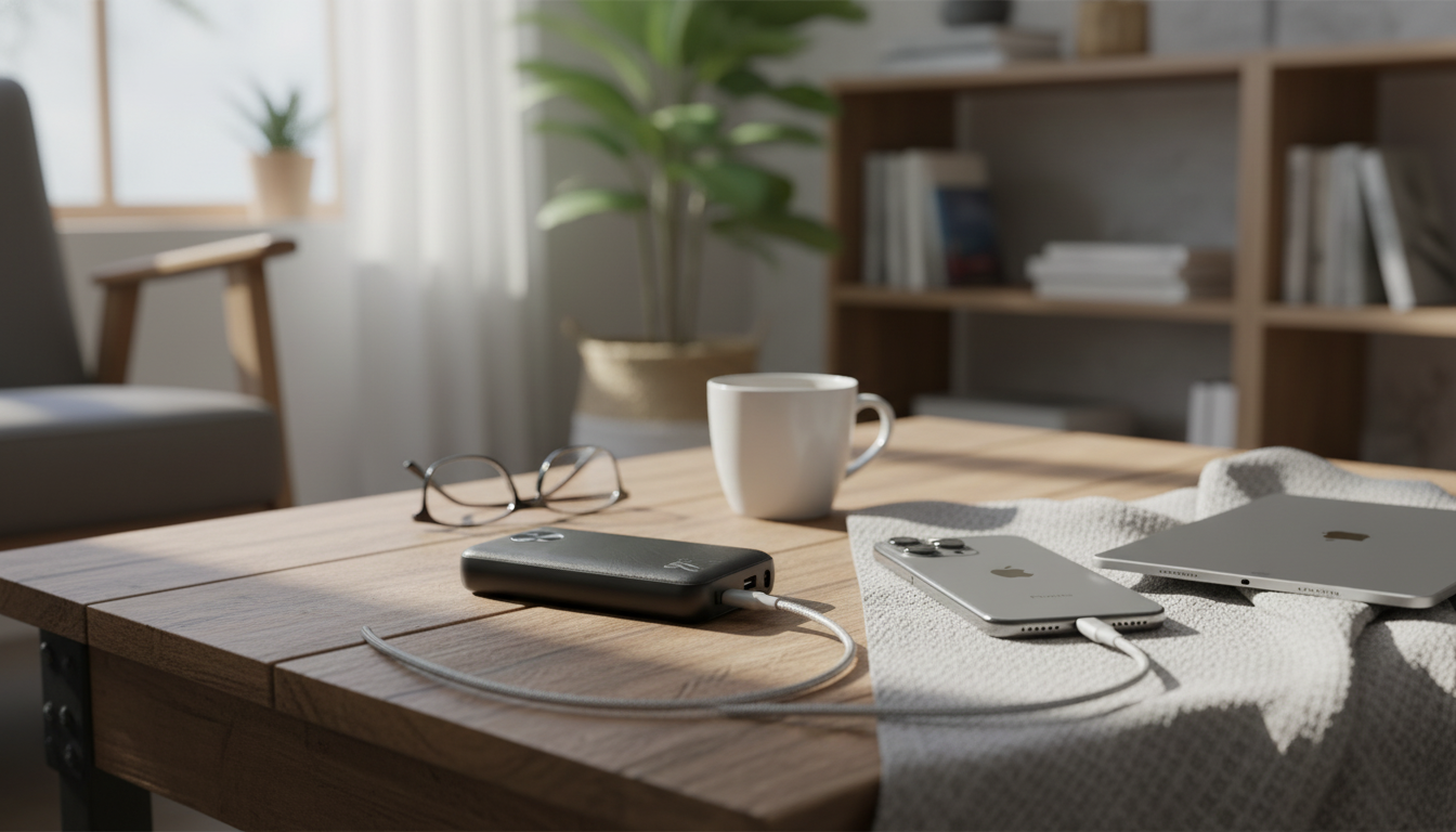 PD 22.5W 10,000mAh Power Bank for iPhone & iPad
