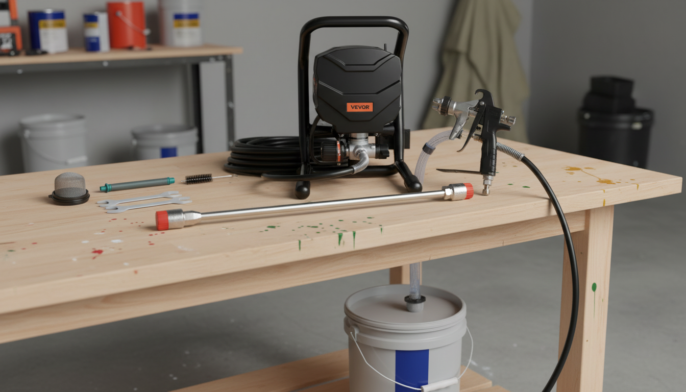 650W 3000 PSI Airless Sprayer: Home & Furniture Guide