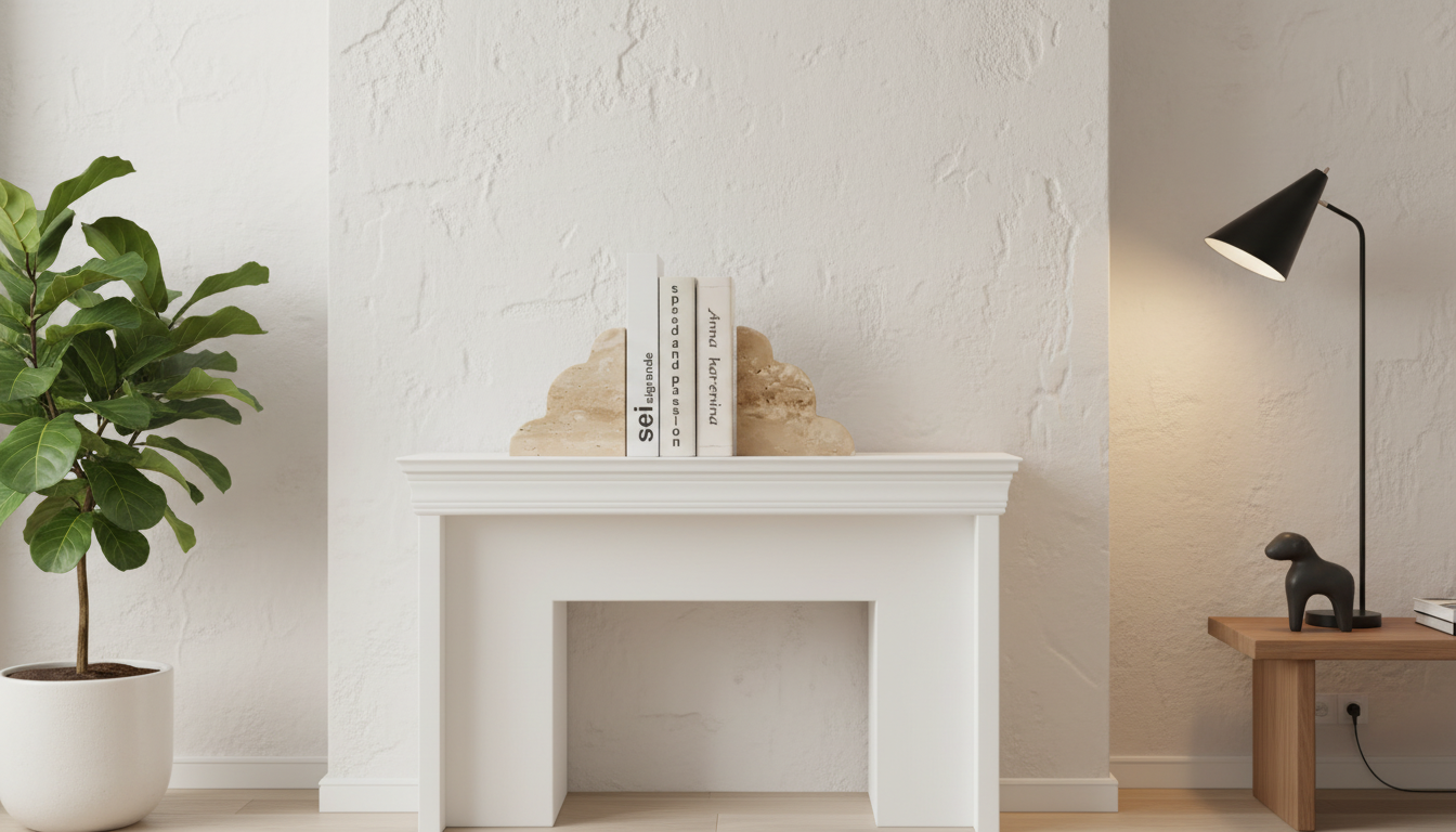 5 Ways to Style Wave Travertine Bookends Without Books