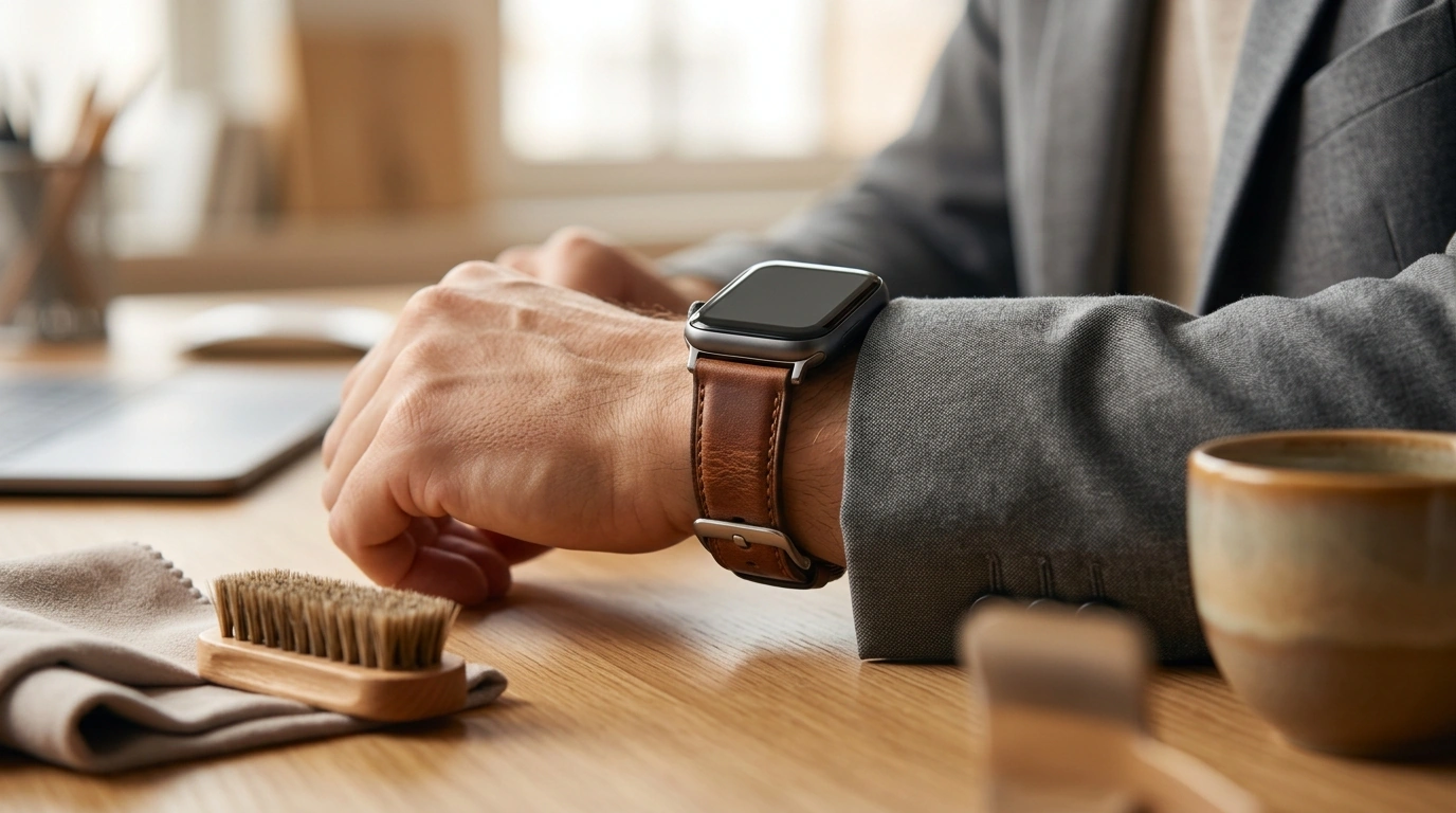 Leather Strap for Apple Watch: Fit, Patina & Care Tips