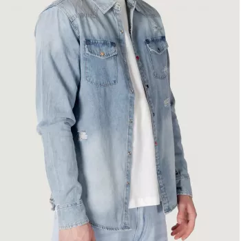 Gianni Lupo Men’s Blue Cotton Shirt: Fit, Style, Care