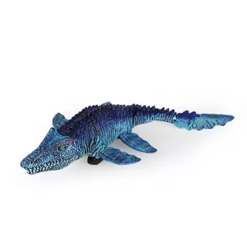 RC Crocodile & Mosasaurus Boat: Calm Pool Water Toy