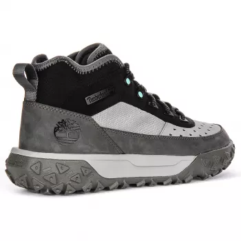 Timberland Men’s Grey Leather Shoes: All-Day Smart Casual