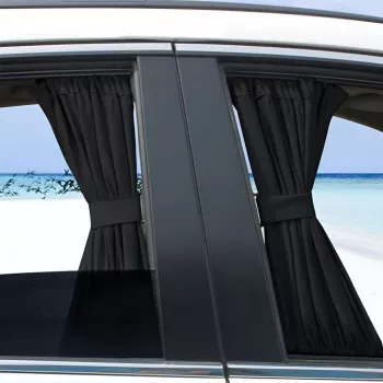 Adjustable Car Window Curtains: Privacy & Cooler Rides