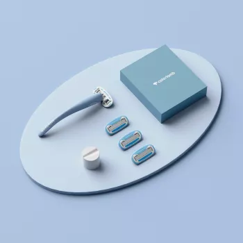 Whale-Shaped Women’s Razor Set for Smooth Shaves