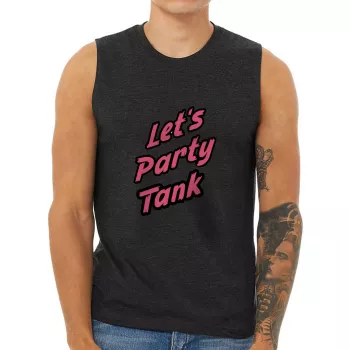 Let’s Party Men’s Muscle Tank: Fit, Style & Care Tips