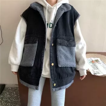 Winter Denim Vest Outfit Ideas: Cozy, Casual Layering