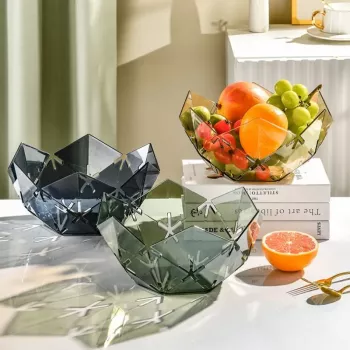 Clear Snack & Fruit Tray for Elegant Everyday Serving