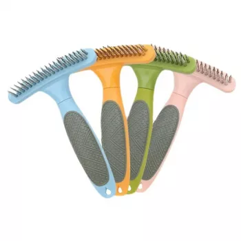 Pet Hair Removal Comb: Reduce Shedding for Cats & Dogs