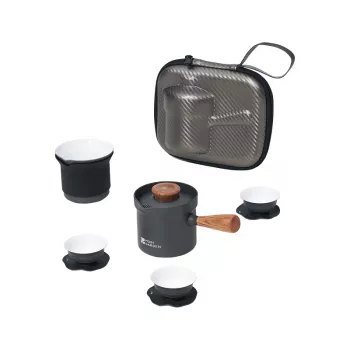 Portable Camping Tea Set for Trail Tea Rituals