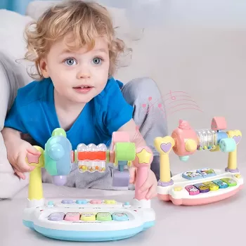 Light-Up Baby Piano Keyboard Toy for Toddlers