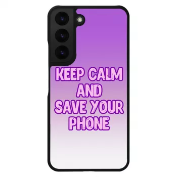 Keep Calm Galaxy S22 Case: Slim, Trendy Daily Protection