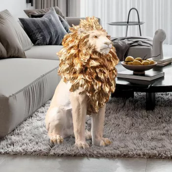 Light Luxury Lion Resin Statue: Styling & Placement Guide