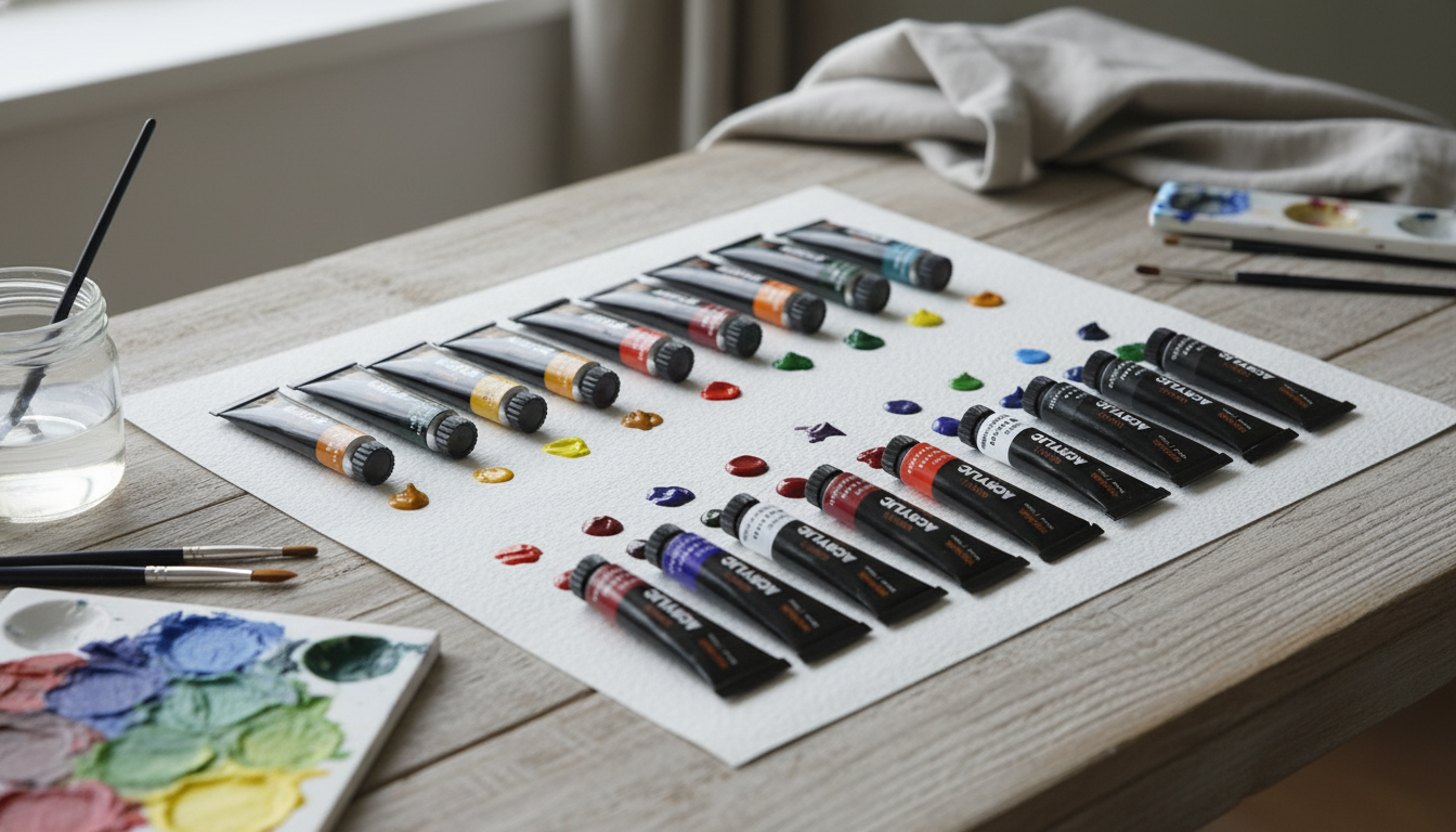 5 Basic Acrylic Colors to Start Mixing Like a Pro