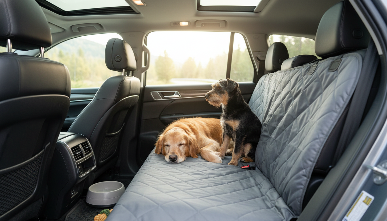 Dog Car Seat Cover Size for SUVs vs Sedans (Guide)